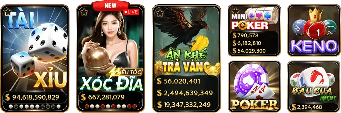 Kho game đa sảnh tại Hitclub